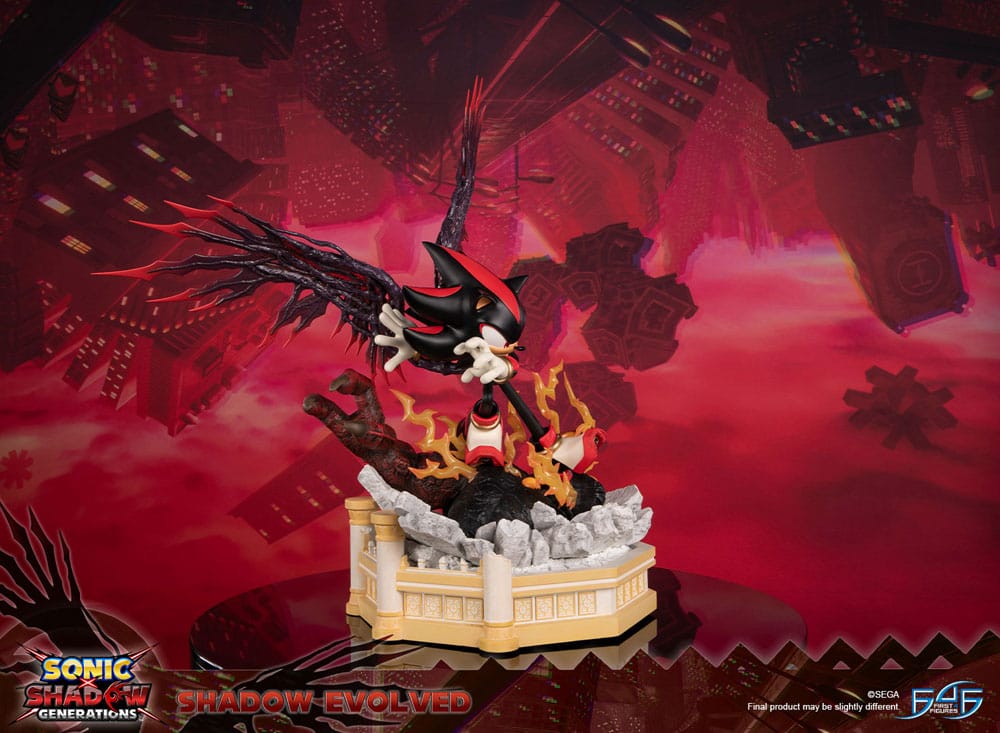 PREORDINE 07/2026 Sonic X Shadow Generations Statue Shadow Evolved 58 cm (PREORDINE NON CANCELLABILE)