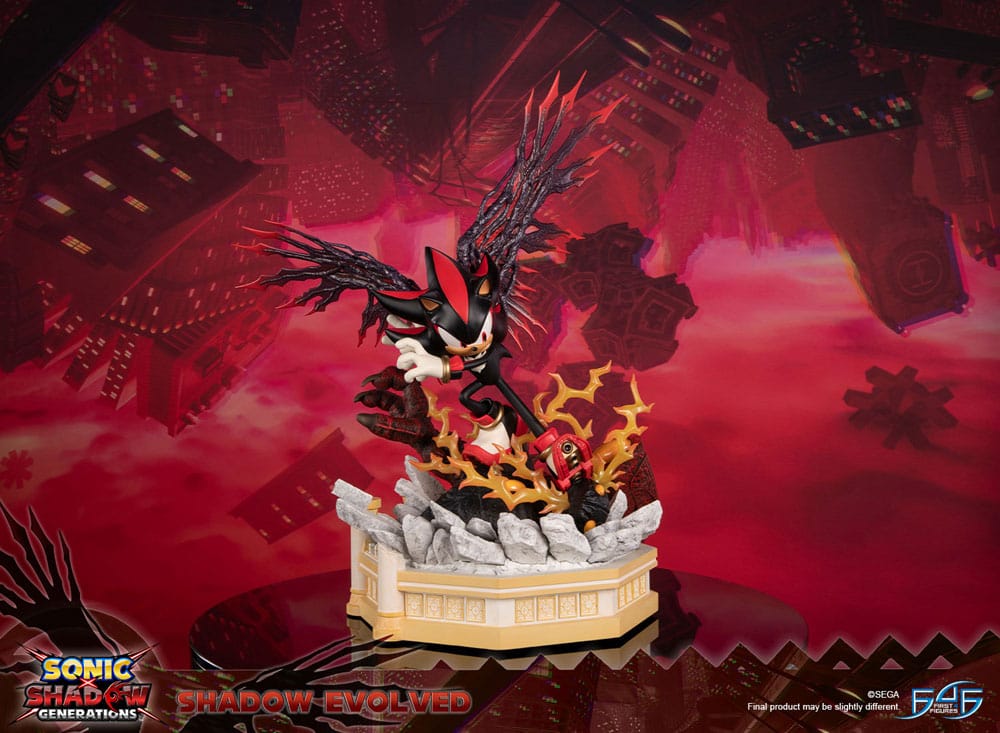 PREORDINE 07/2026 Sonic X Shadow Generations Statue Shadow Evolved 58 cm (PREORDINE NON CANCELLABILE)