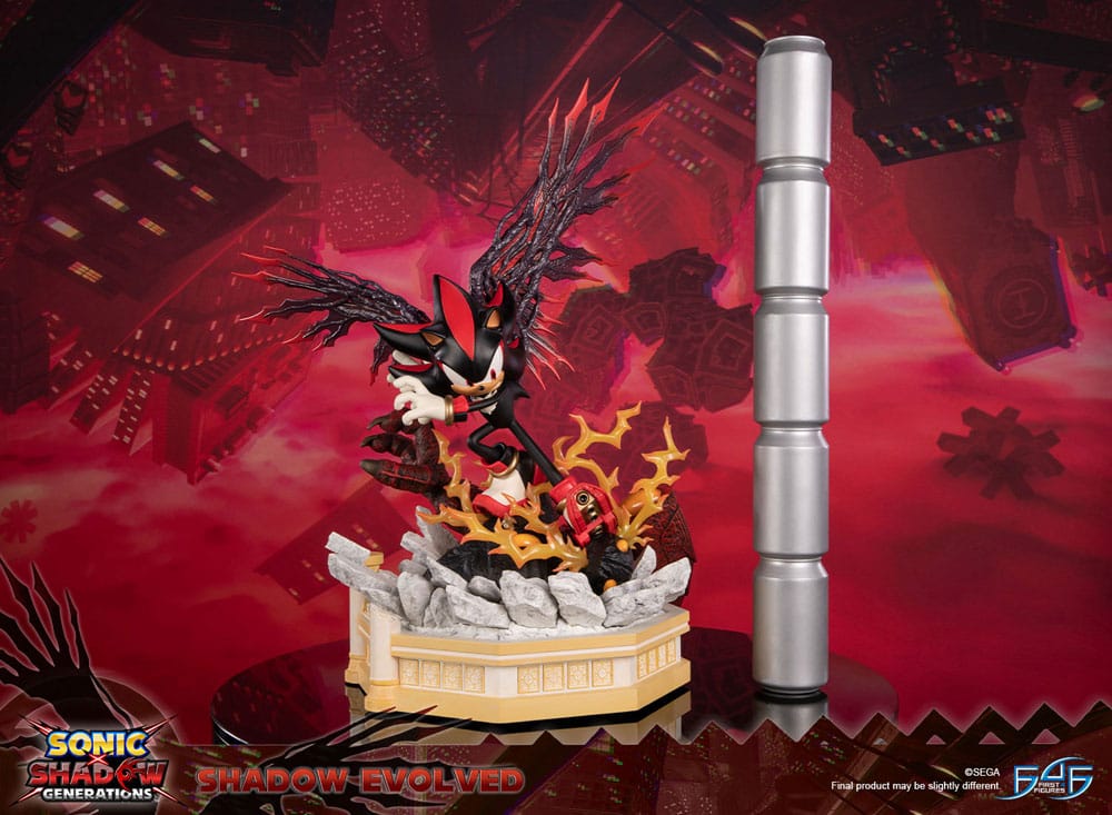 PREORDINE 07/2026 Sonic X Shadow Generations Statue Shadow Evolved 58 cm (PREORDINE NON CANCELLABILE)