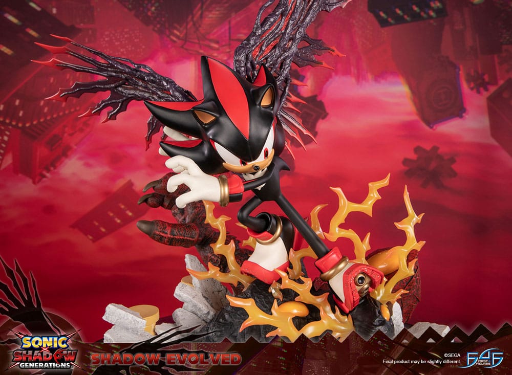 PREORDINE 07/2026 Sonic X Shadow Generations Statue Shadow Evolved 58 cm (PREORDINE NON CANCELLABILE)