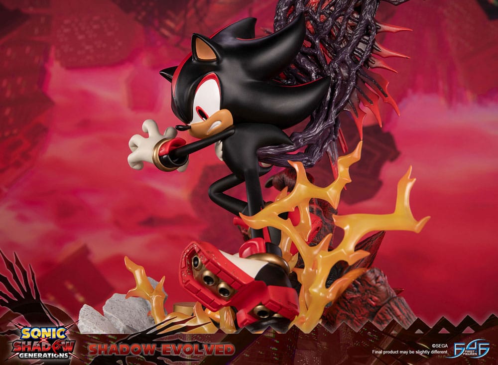 PREORDINE 07/2026 Sonic X Shadow Generations Statue Shadow Evolved 58 cm (PREORDINE NON CANCELLABILE)