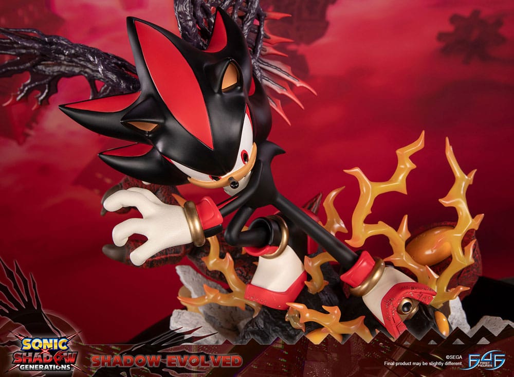 PREORDINE 07/2026 Sonic X Shadow Generations Statue Shadow Evolved 58 cm (PREORDINE NON CANCELLABILE)