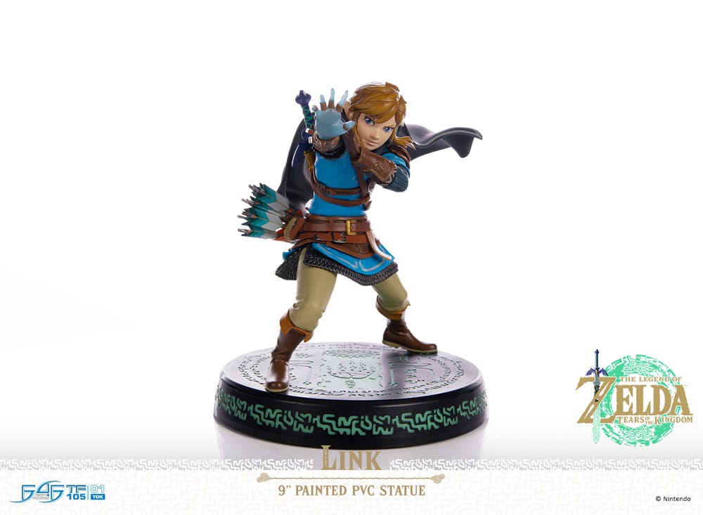 🧪 LAB | SU ORDINAZIONE The Legend of Zelda: Tears of the Kingdom PVC Statue Link 18 cm