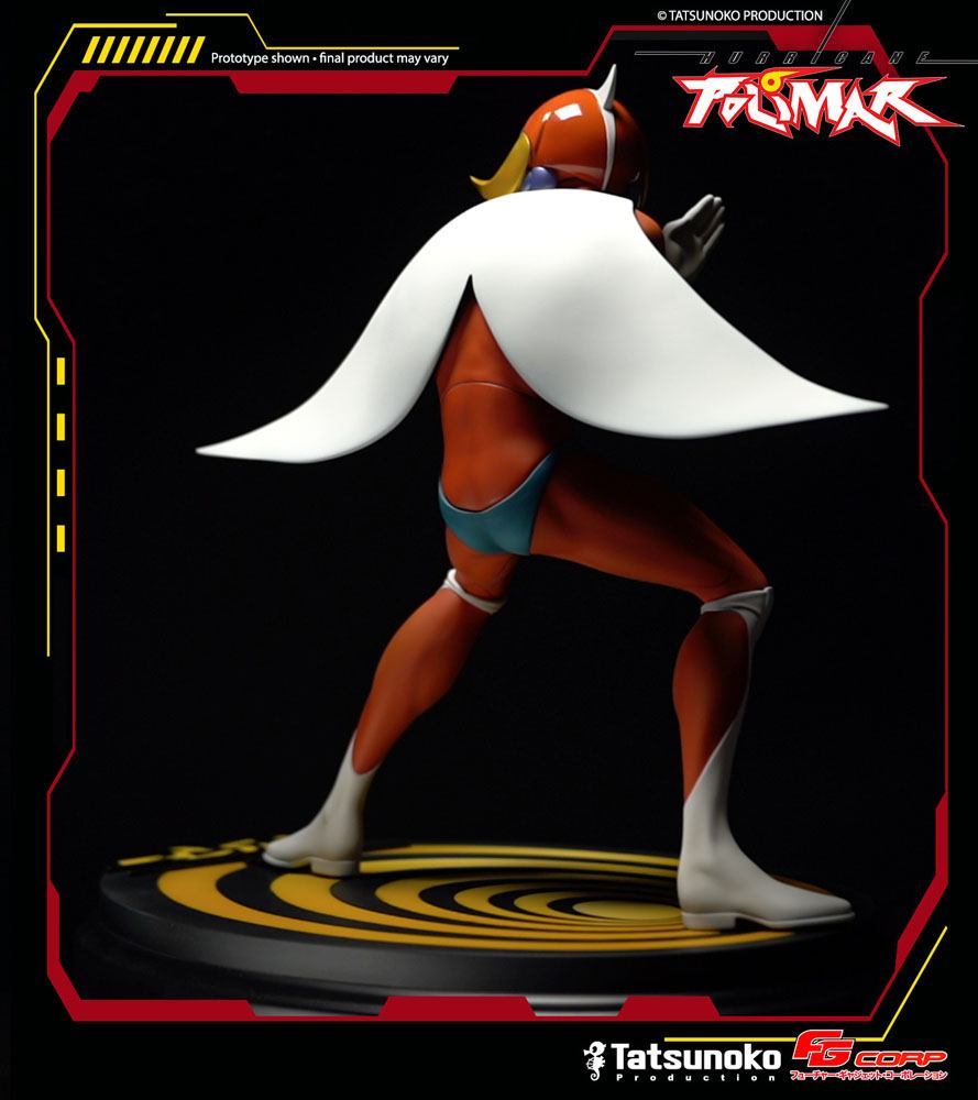 SU ORDINAZIONE Hurricane Polimar Statue 1/4 Hurricane Polimar 45th Anniversary Edition 45 cm