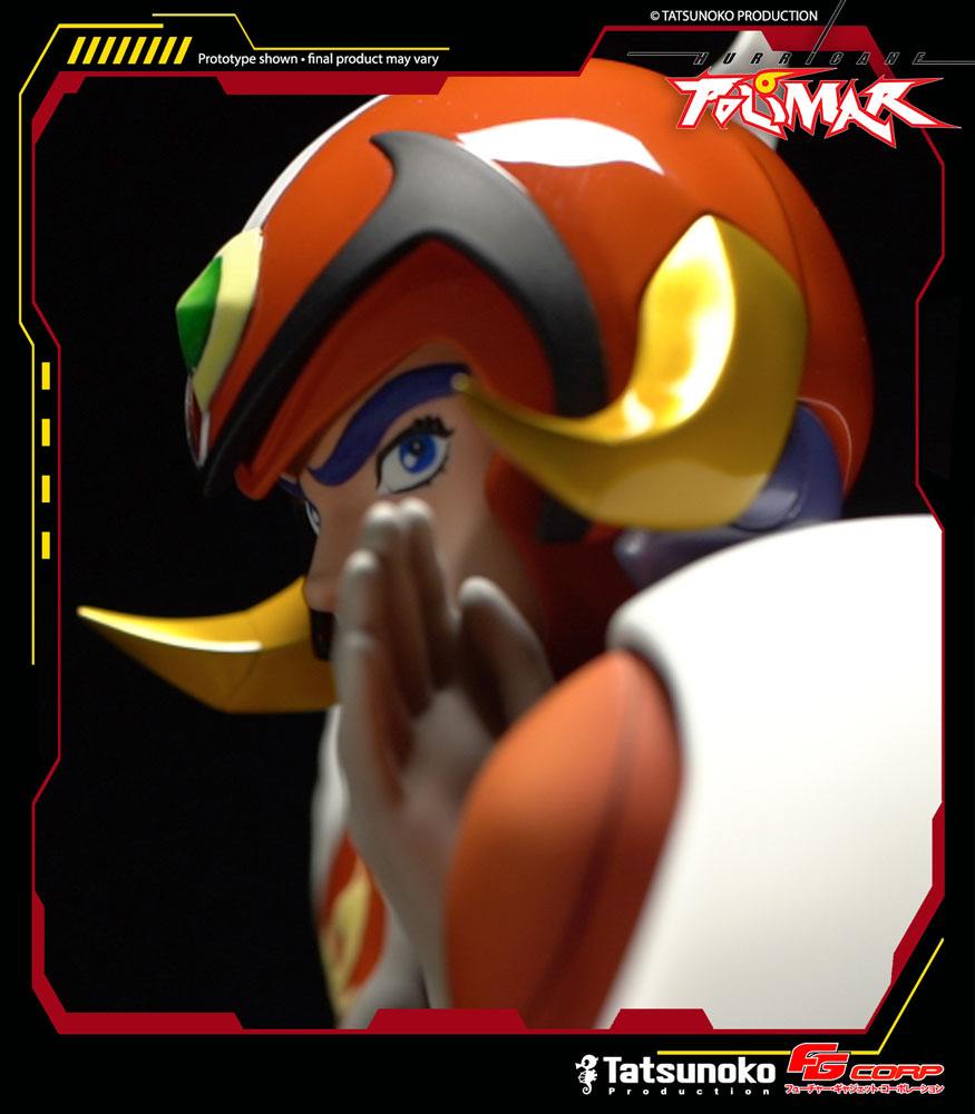 SU ORDINAZIONE Hurricane Polimar Statue 1/4 Hurricane Polimar 45th Anniversary Edition 45 cm