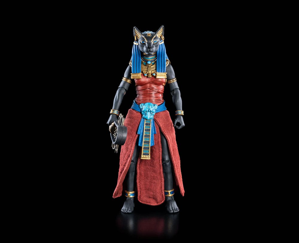 🧪 LAB | SU ORDINAZIONE Figura Obscura Actionfigur Bastet Black & Red