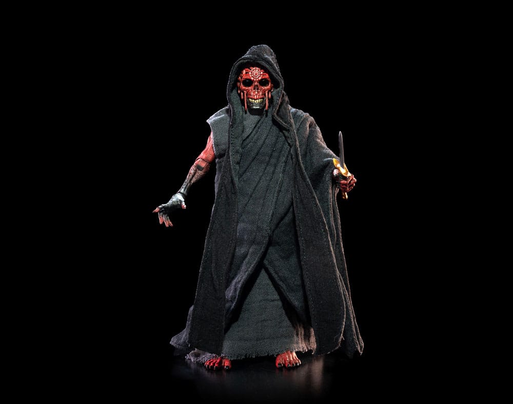 AUF BESTELLUNG HERGESTELLT Figura Obscura Actionfigur Die Maske des Roten Todes Black Robes Edition *SONDERPREIS*