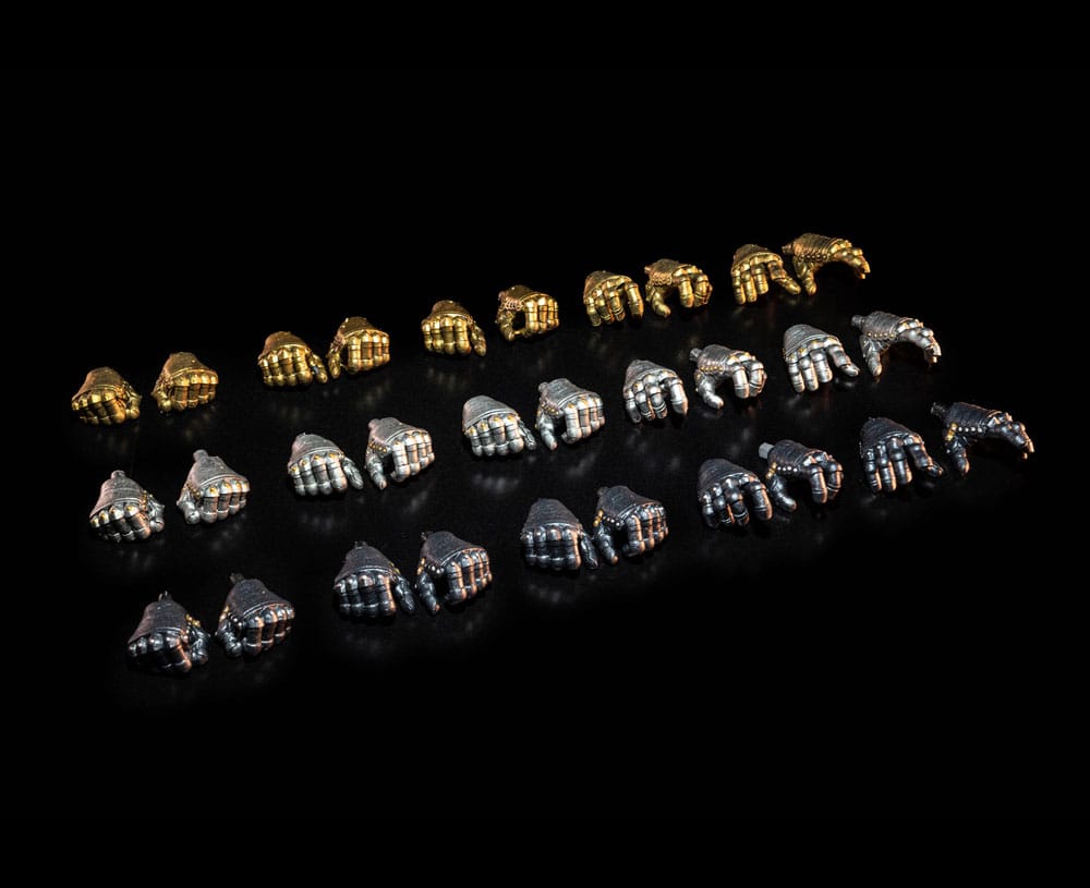 AUF BESTELLUNG GEFERTIGT Mythic Legions: Necronominus Actionfigur Zubehörset „Ritter von Earthyron – Hände“ *SONDERPREIS*