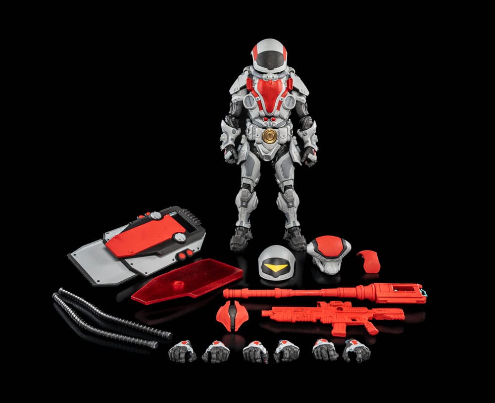 🧪 LAB | SU ORDINAZIONE Cosmic Legions: Outpost Zaxxius Actionfigur T.U.5.C.C. Phantom Trooper 