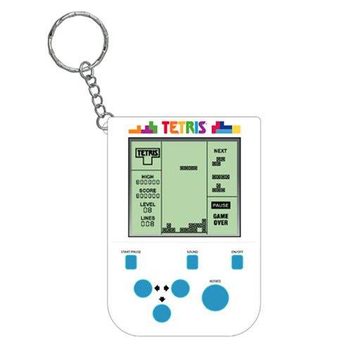 AUF BESTELLUNG Tetris Mini Retro Handheld Videospiel Schlüsselanhänger