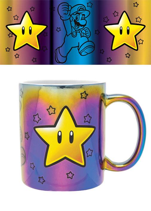 SU ORDINAZIONE Super Mario Metallic Mug Star Power
