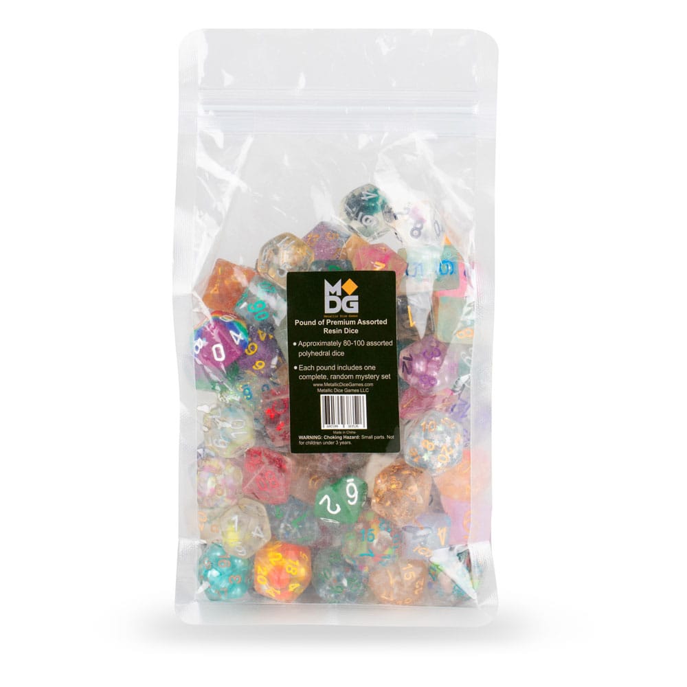 SU ORDINAZIONE MDG dice set 1 pound