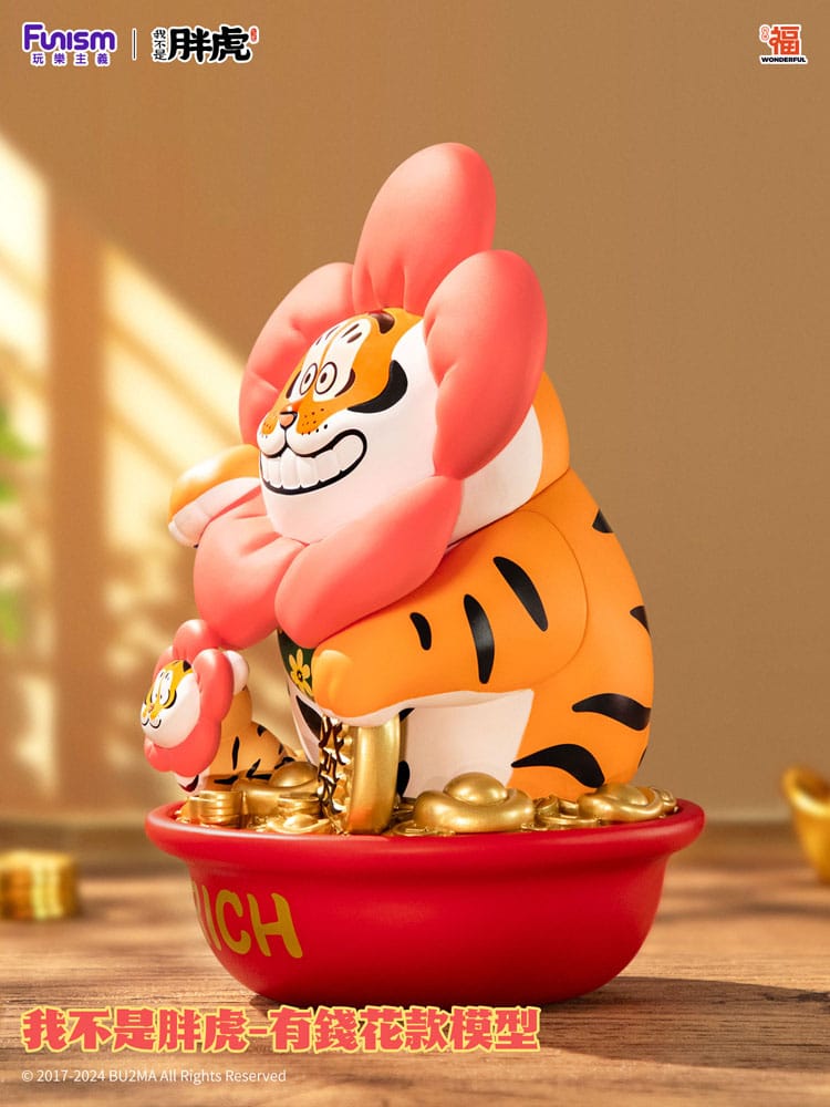 🧪 LAB | SU ORDINAZIONE I Am Not Fat Tiger Statue 1/7 Alexander the Tiger Rich Flower 20 cm   