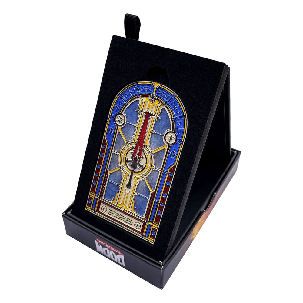 SU ORDINAZIONE Doom Ingot Crucible Sword Stained Glass Limited Edition