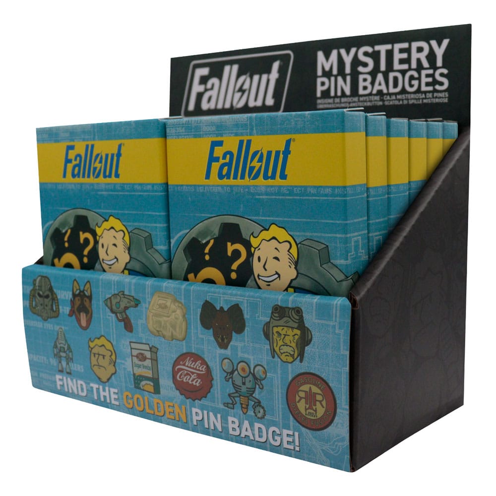 🧪 LAB | SU ORDINAZIONE Fallout World Pin Badge Display Mystery Pin Badge (12)