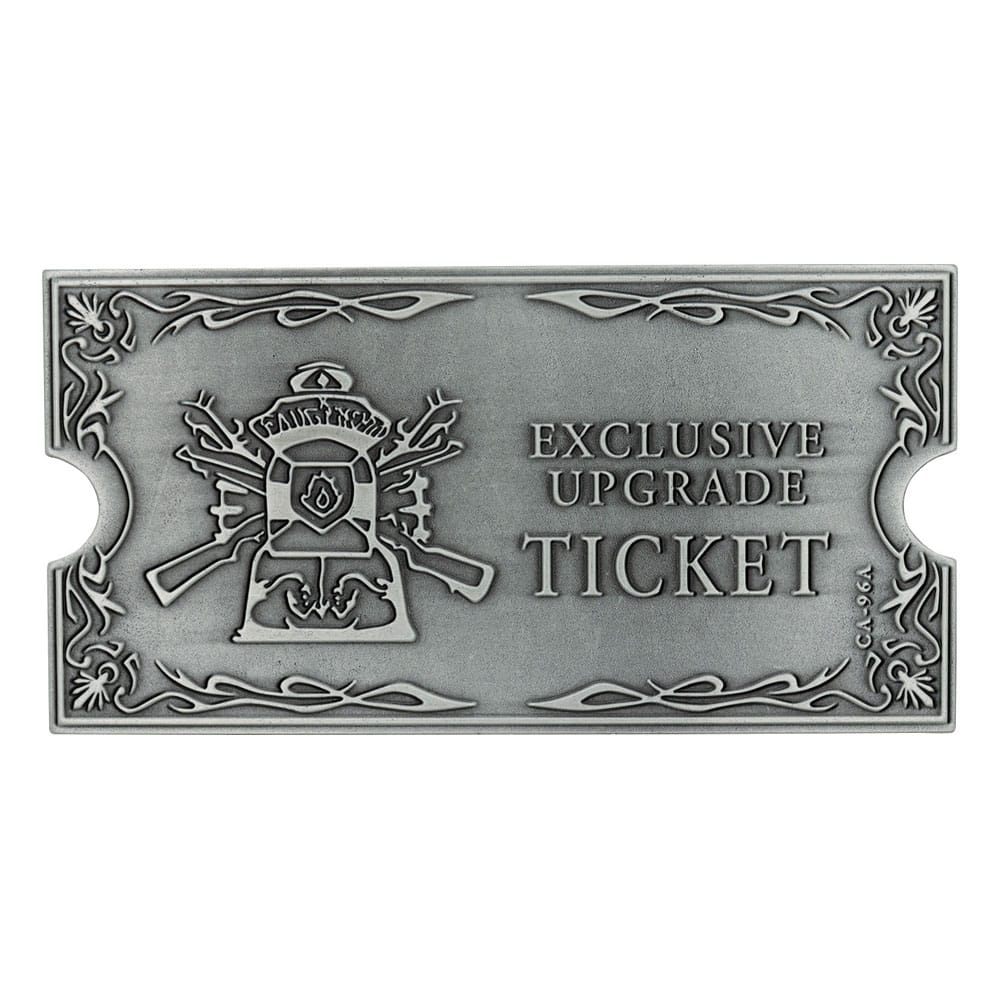 MADE TO ORDER Resident Evil 4 Replica 1/1 Metal Exclusive Upgrade Ticket