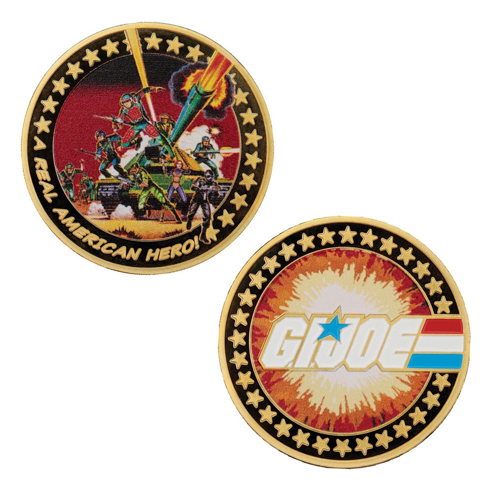 MADE TO ORDER GI Joe Collectable Coin A Real American Hero 60th Anniversary 24k Gold Plated Limited Edition