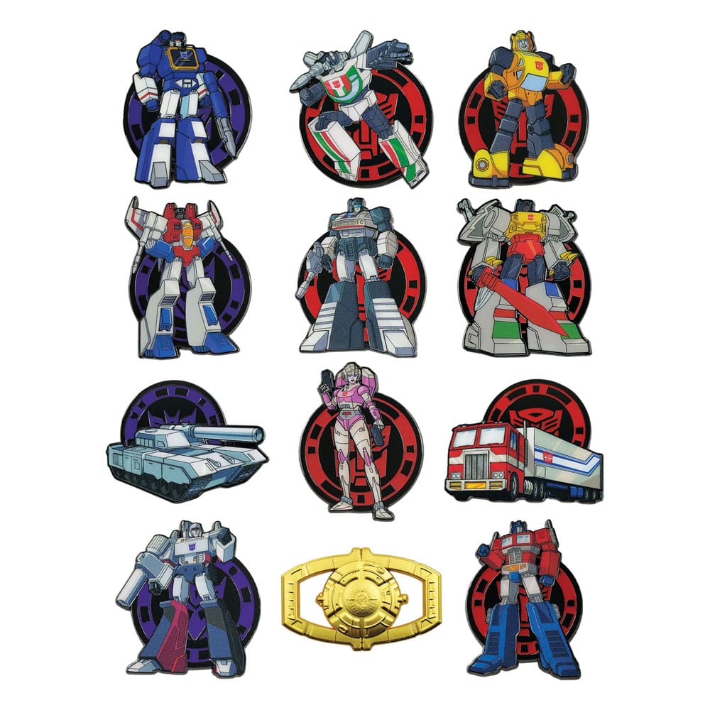 MADE TO ORDER Transformers Pin Badge Display Mystery Pin Badge (12)