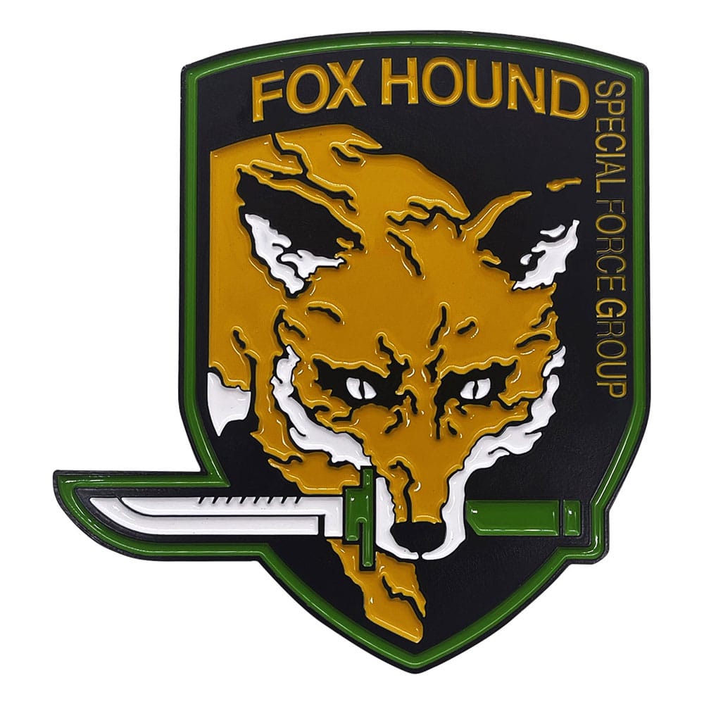 SU ORDINAZIONE Metal Gear Solid Ingot Foxhound Insignia Limited Edition