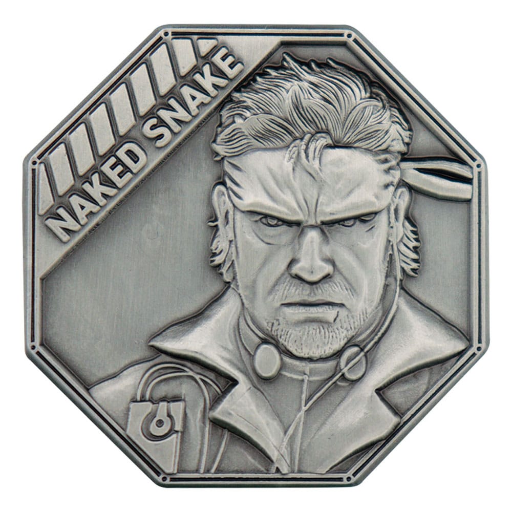 SU ORDINAZIONE Metal Gear Solid Delta Collectable Coin Naked Snake Limited Edition