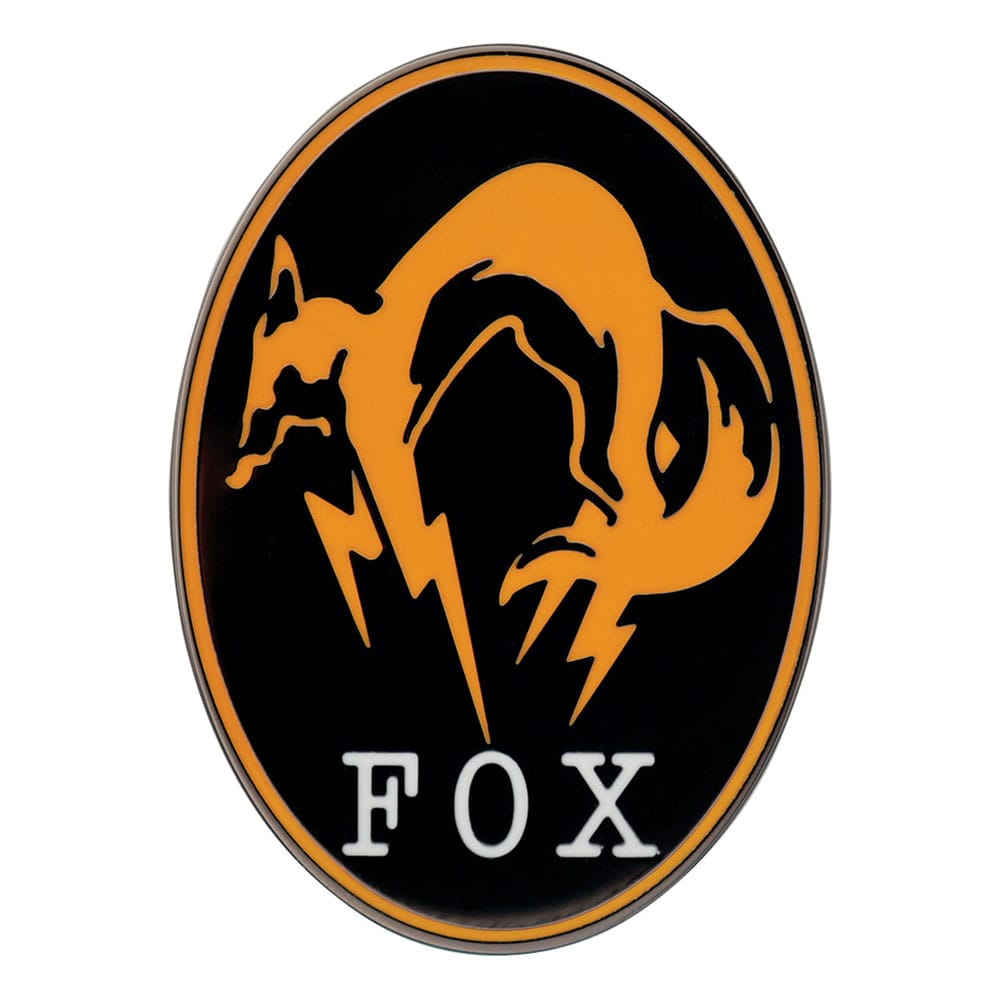 SU ORDINAZIONE Metal Gear Solid Delta Pin Badge Fox Limited Edition