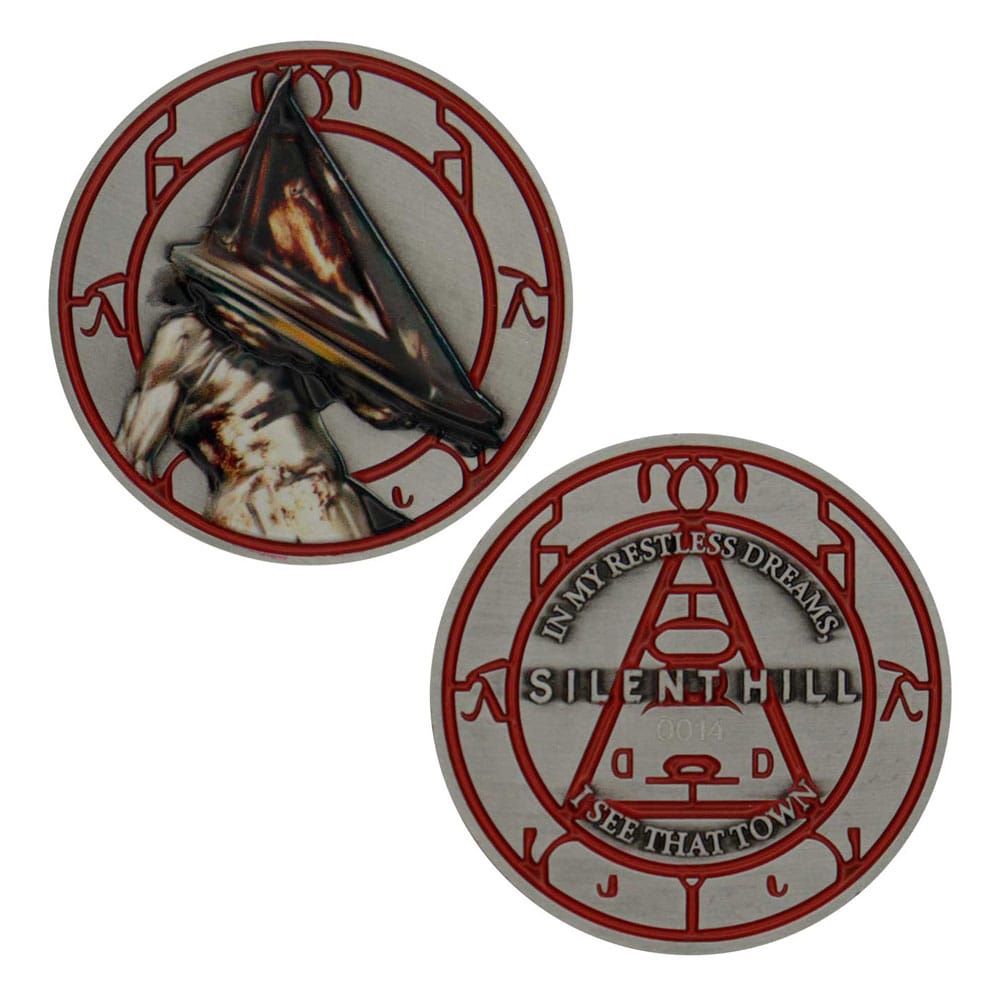 MADE TO ORDER Silent Hill Collectable Coin Pyramid Head Limited Edition