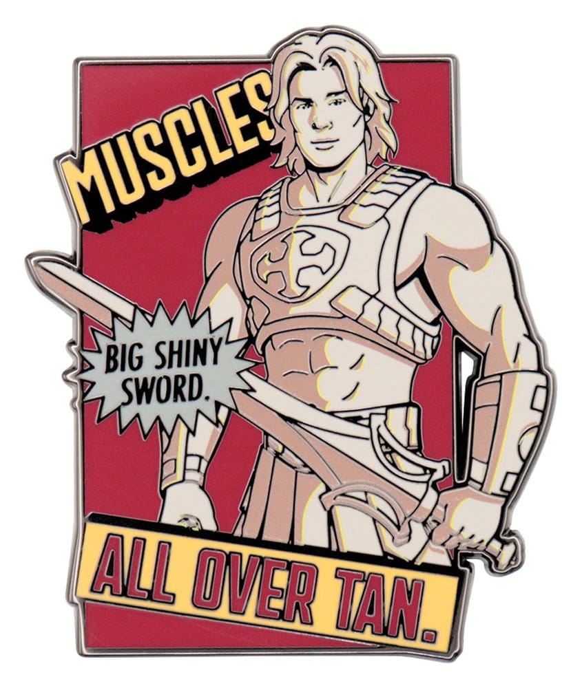 🧪 LAB | SU ORDINAZIONE Masters of the Universe 2026 Pin Badge He-Man Limited Edition