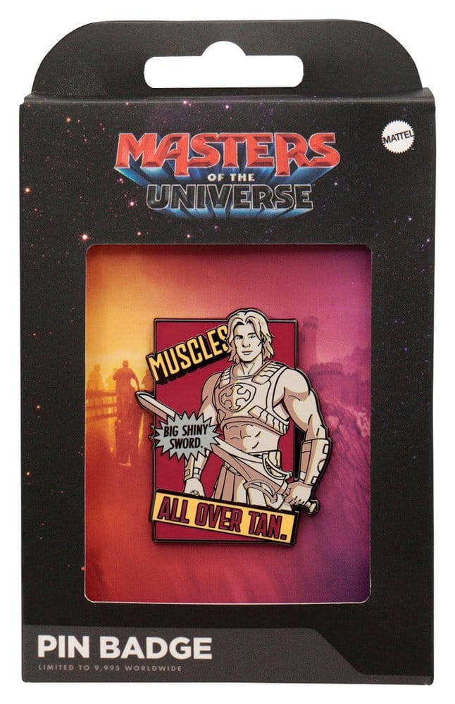 🧪 LAB | SU ORDINAZIONE Masters of the Universe 2026 Pin Badge He-Man Limited Edition