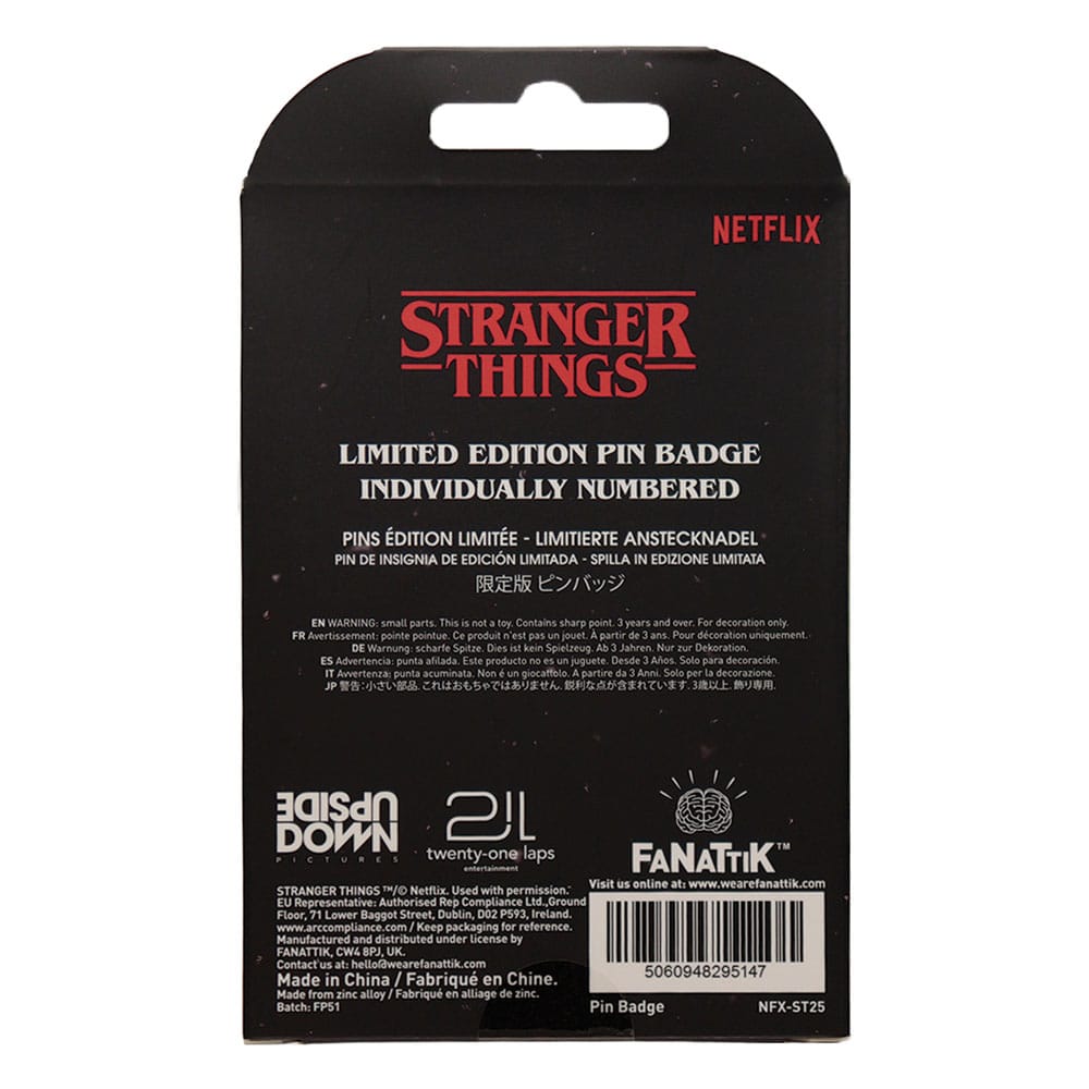 🧪 LAB | SU ORDINAZIONE Stranger Things Pin Badge Hellfire Lives Limited Edition     