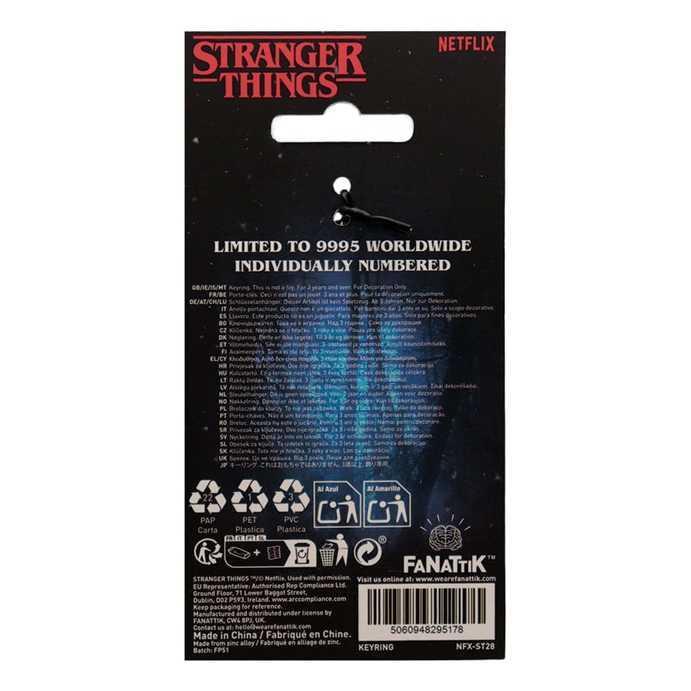 🧪 LAB | SU ORDINAZIONE Stranger Things Keychain The Squawk Limited Edition          