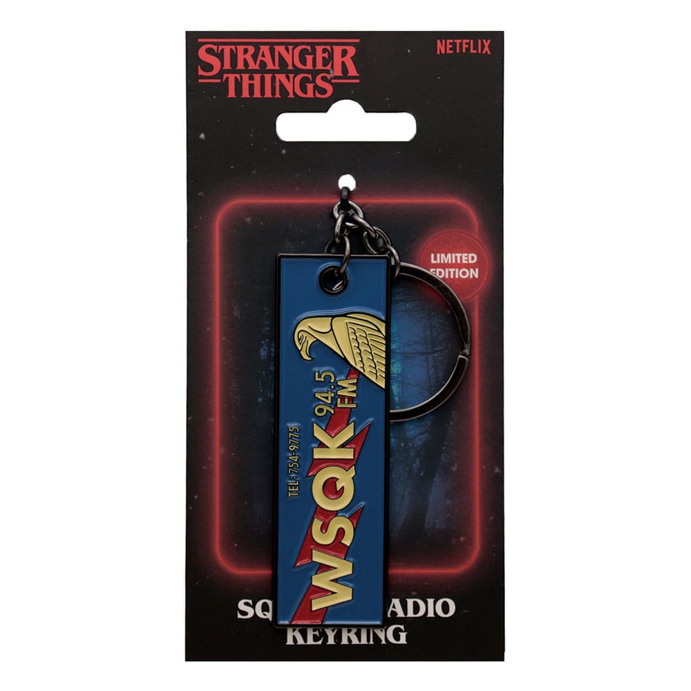 🧪 LAB | SU ORDINAZIONE Stranger Things Keychain The Squawk Limited Edition          