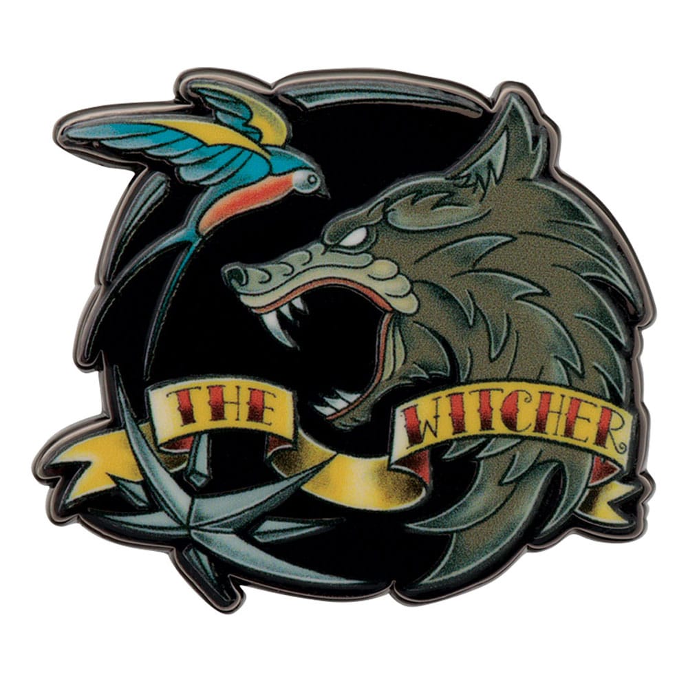 SU ORDINAZIONE The Witcher Pin Badge Witcher Symbol Limited Edition