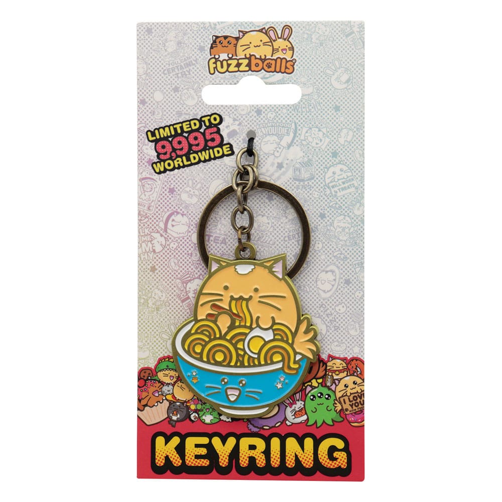 🧪 LAB | SU ORDINAZIONE Fuzzballs Keychain Whisky Noodles Limited Edition                