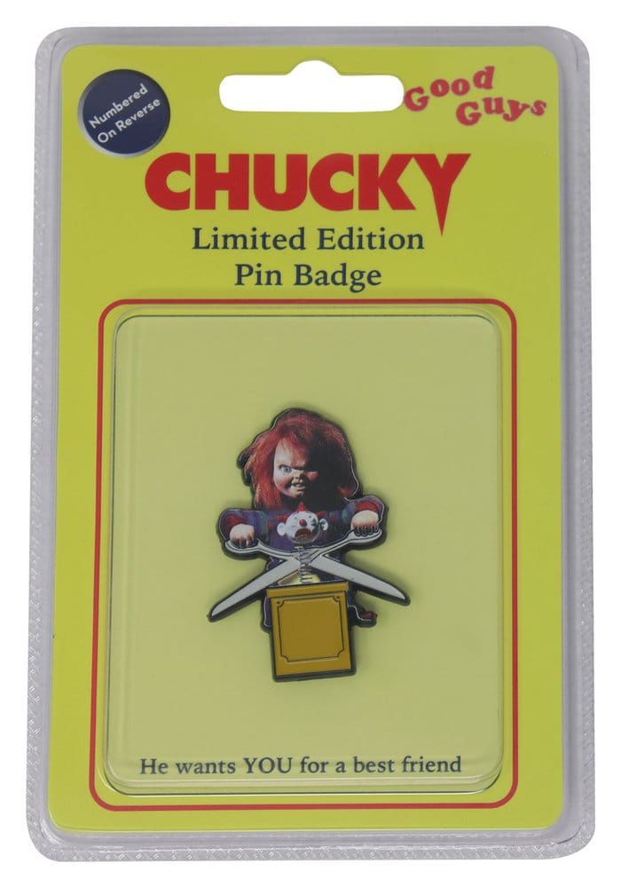 🧪 LAB | PREORDINE+ 02/2027 Chucky Pin Badge Limited Edition