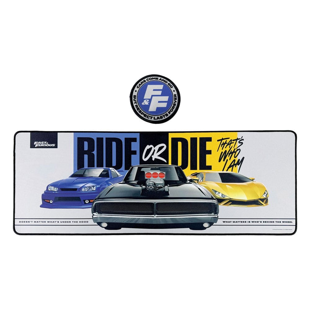 MADE TO ORDER Fast &amp; Furious Desk Pad &amp; Coaster Set