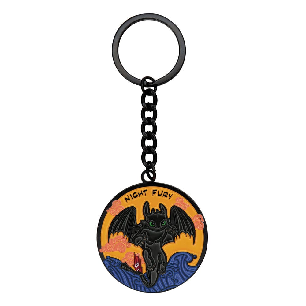 SU ORDINAZIONE How to Train Your Dragon Keychain Night Fury Limited Edition