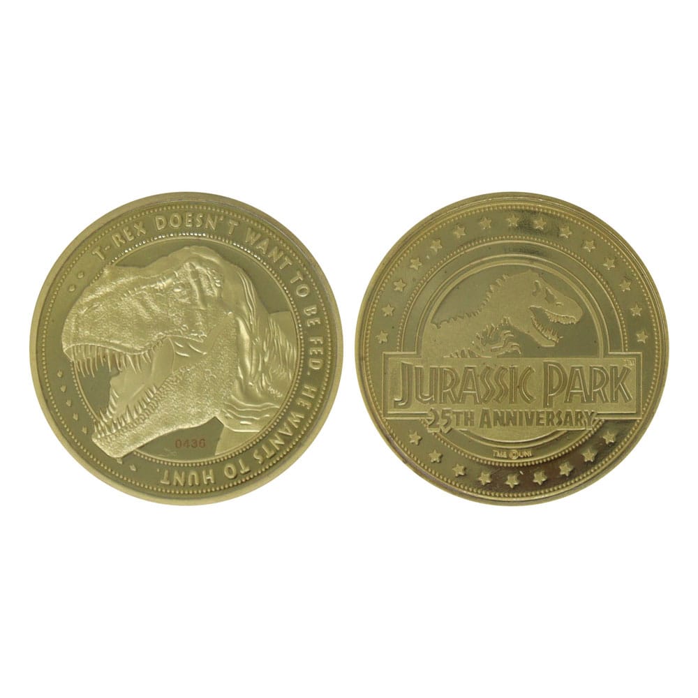 SU ORDINAZIONE Jaws Collectable Coin Velociraptor Limited Edition