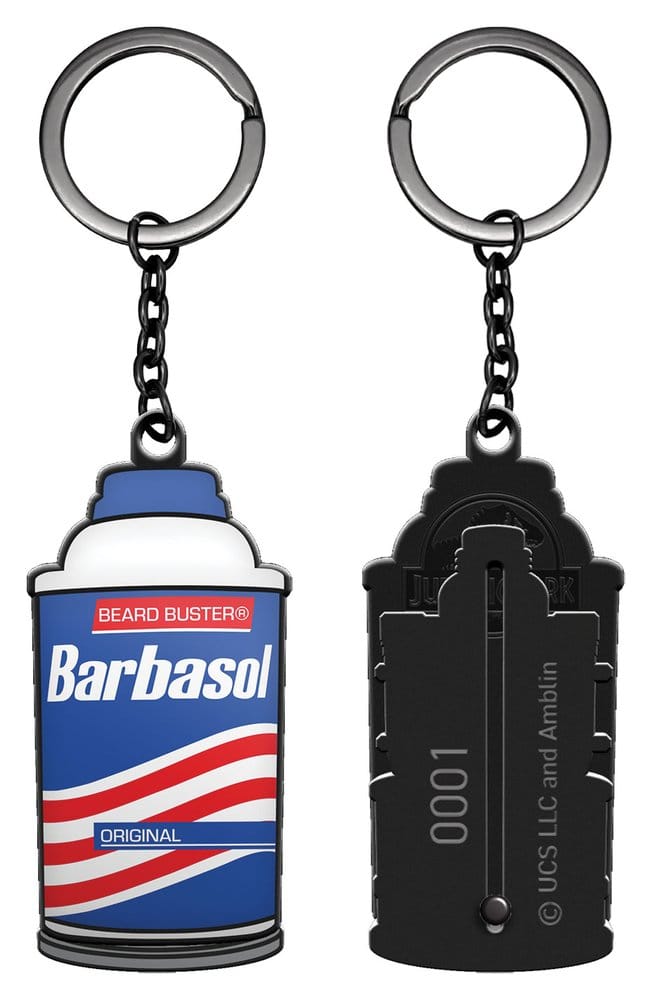 🧪 LAB | SU ORDINAZIONE Jurassic Park Keychain Sliding Barbasol Can