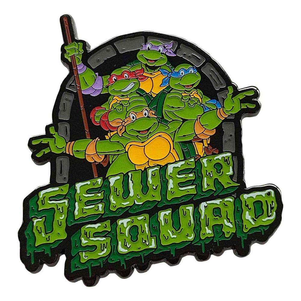 🧪 LAB | SU ORDINAZIONE Teenage Mutant Ninja Turtles Pin Badge 40th Anniversary Limited Edition