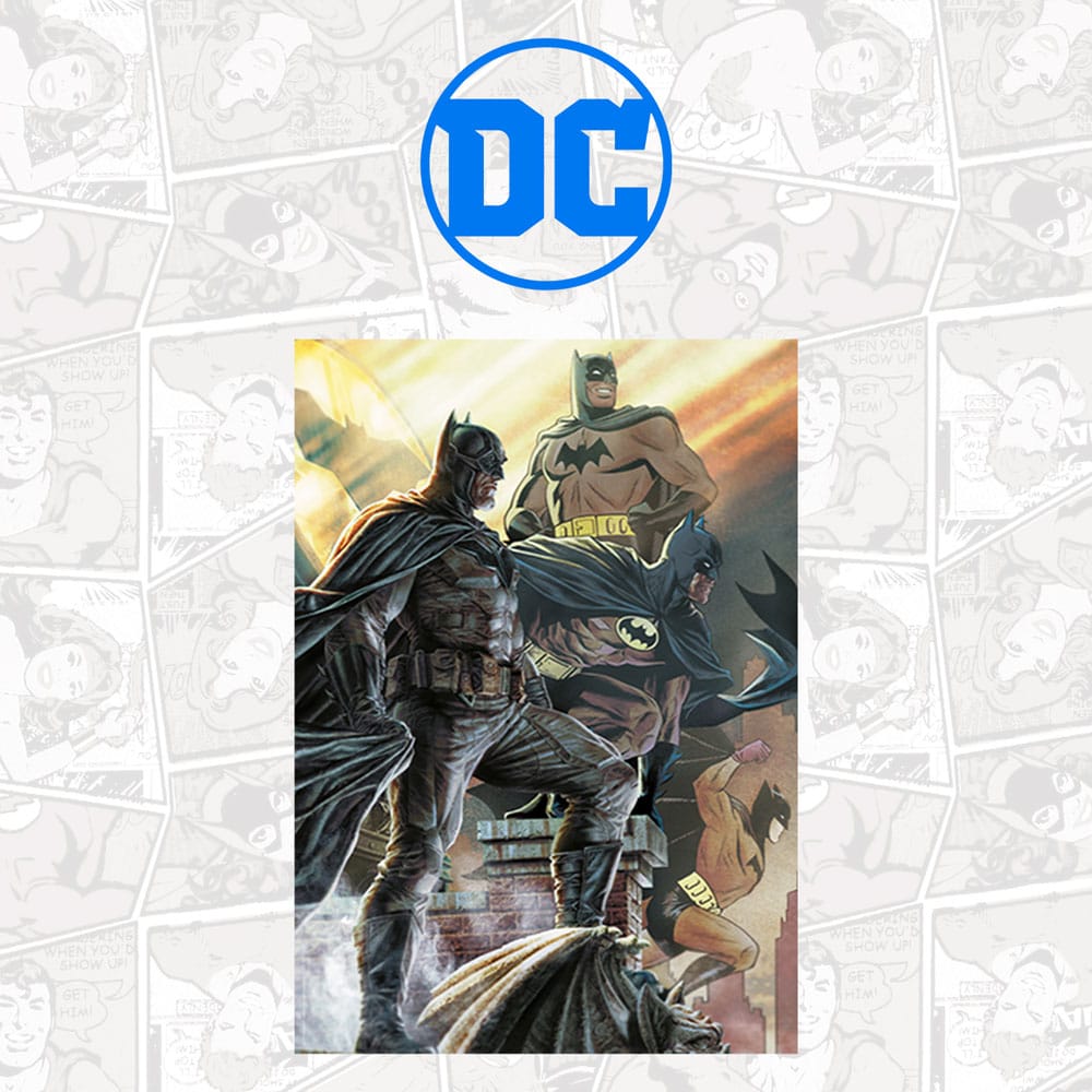 🧪 LAB | SU ORDINAZIONE DC Comis Art Print Batman 85th Anniversary Limited Edition 42 x 30 cm 