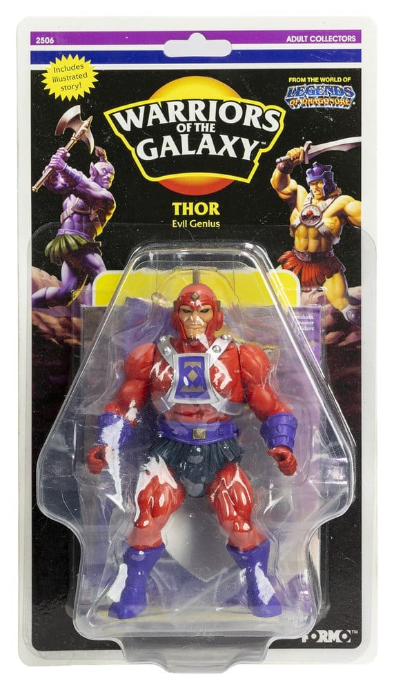 🧪 LAB | SU ORDINAZIONE Legends of Dragonore: Warriors of the Galaxy Wave 3 Action Figure Thor 14 cm