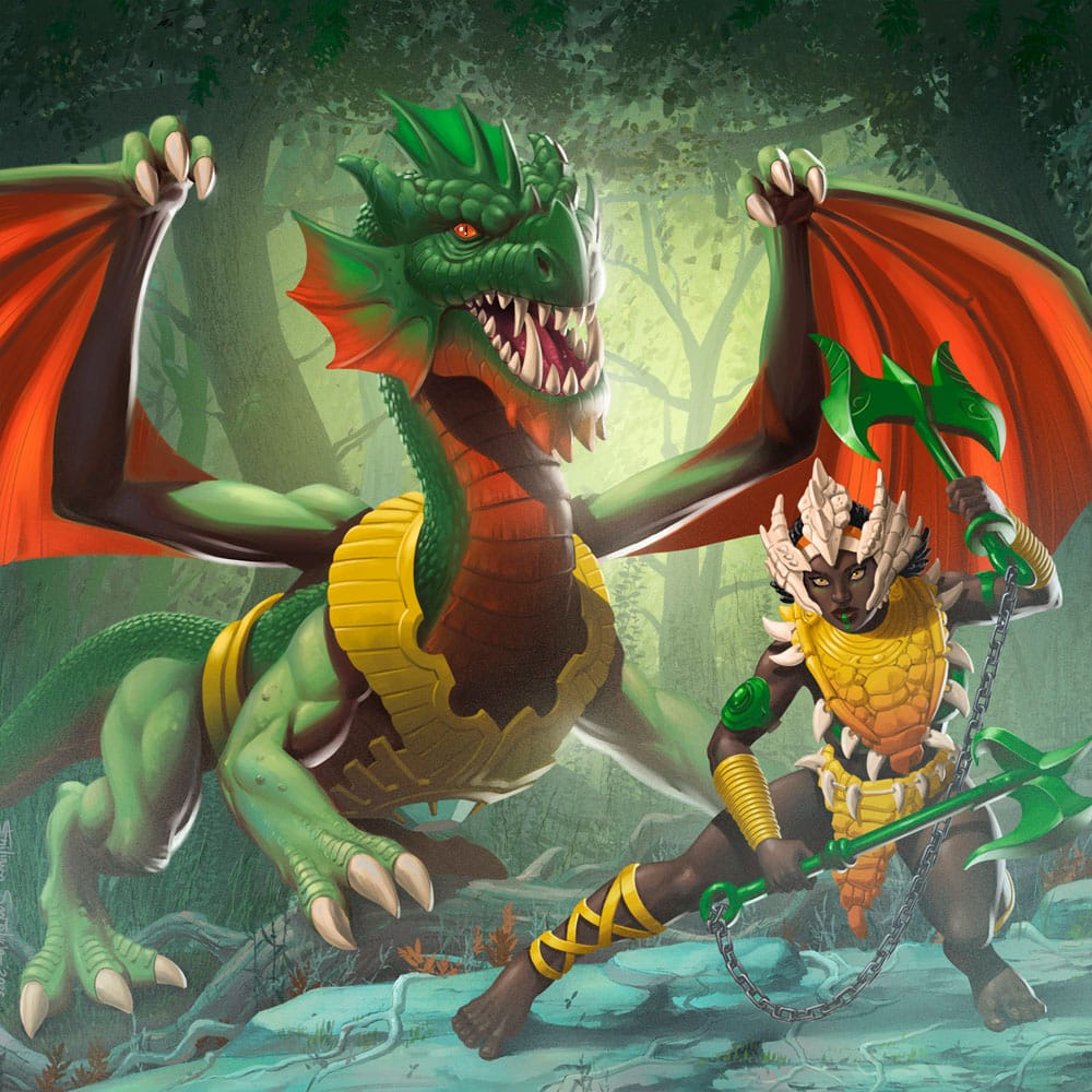 🧪 LAB | SU ORDINAZIONE Legends of Dragonore Action Figure Scorchwing - Mother of the Forest 25 cm
