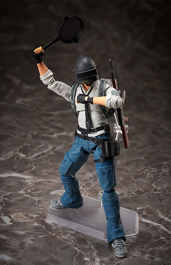 IN STOCK Playerunknown's Battlegrounds (PUBG) Figma Action Figure The Lone Survivor 15 cm