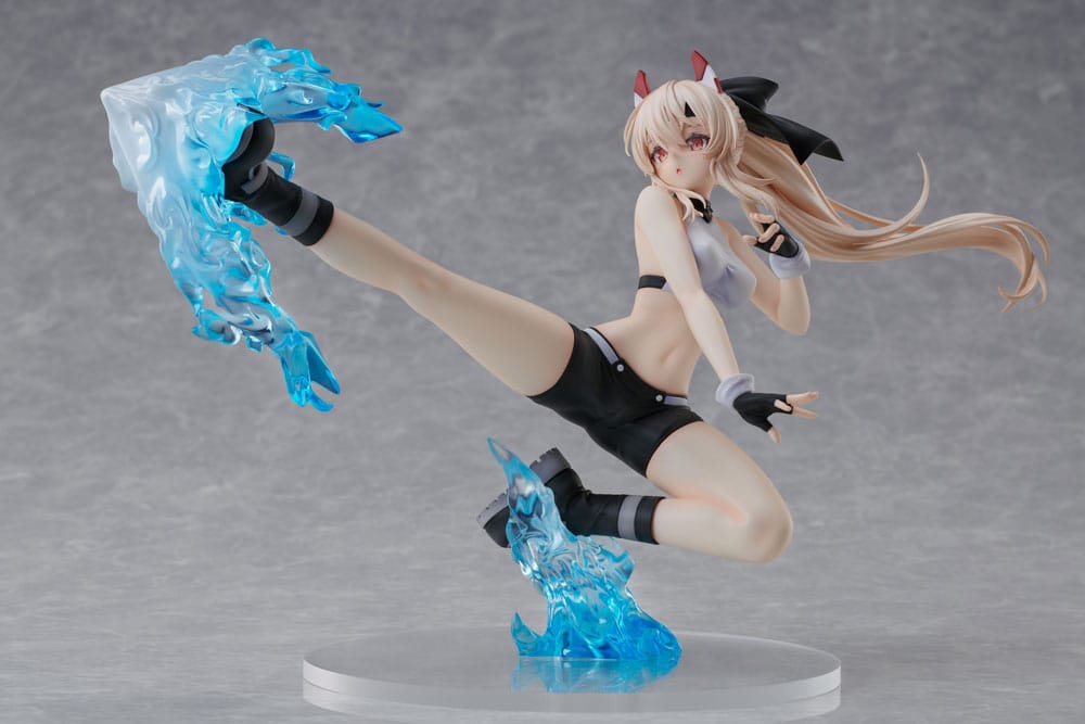 SU ORDINAZIONE Azur Lane PVC Statue 1/7 Ayanami Dynamic Kick! 15 cm *PREZZO SPECIALE*