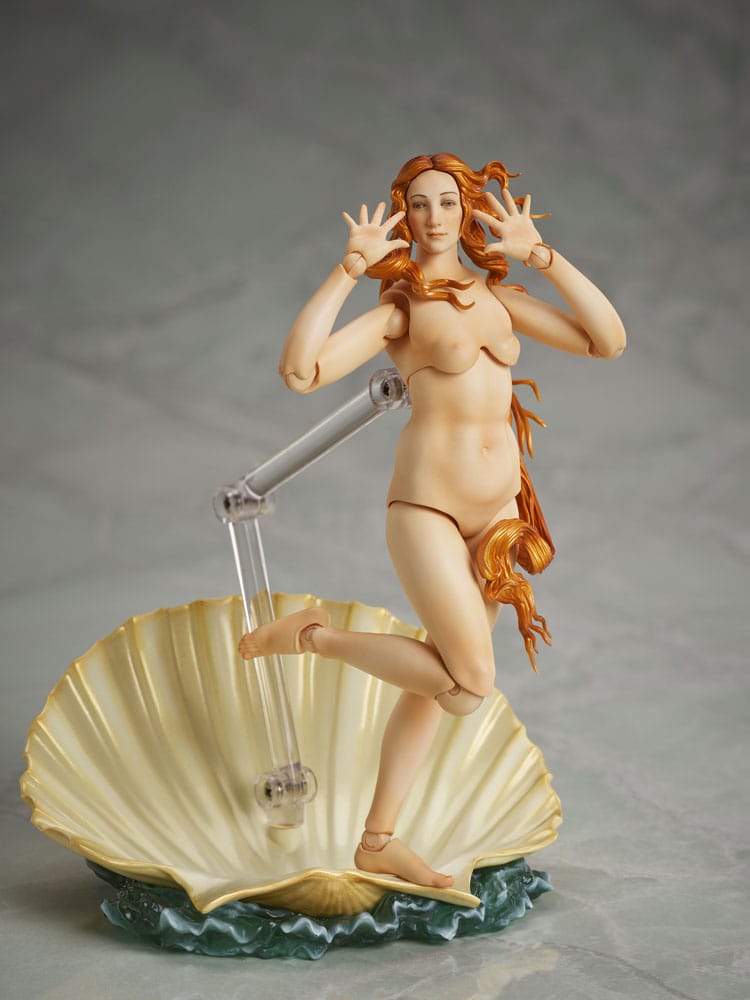 PREORDINE+ 03/2026 The Table Museum Figma Action Figure Botticelli´s The Birth of Venus 15 cm