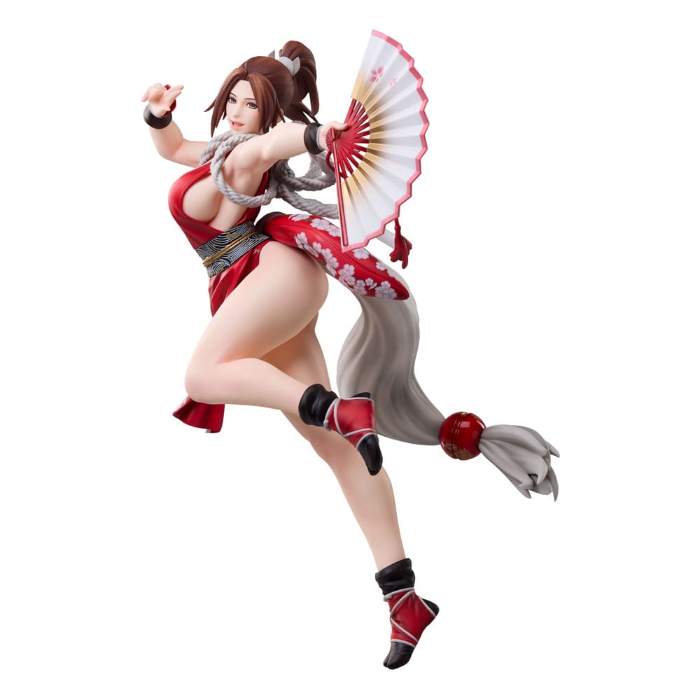 PREORDINE+ 07/2026 (NON CANCELLABILE) Fatal Fury: City of the Wolves B-Style PVC Statue 1/4 Mai Shiranui: Dance of the Cherry Blossom Storm Suzaku 40 cm