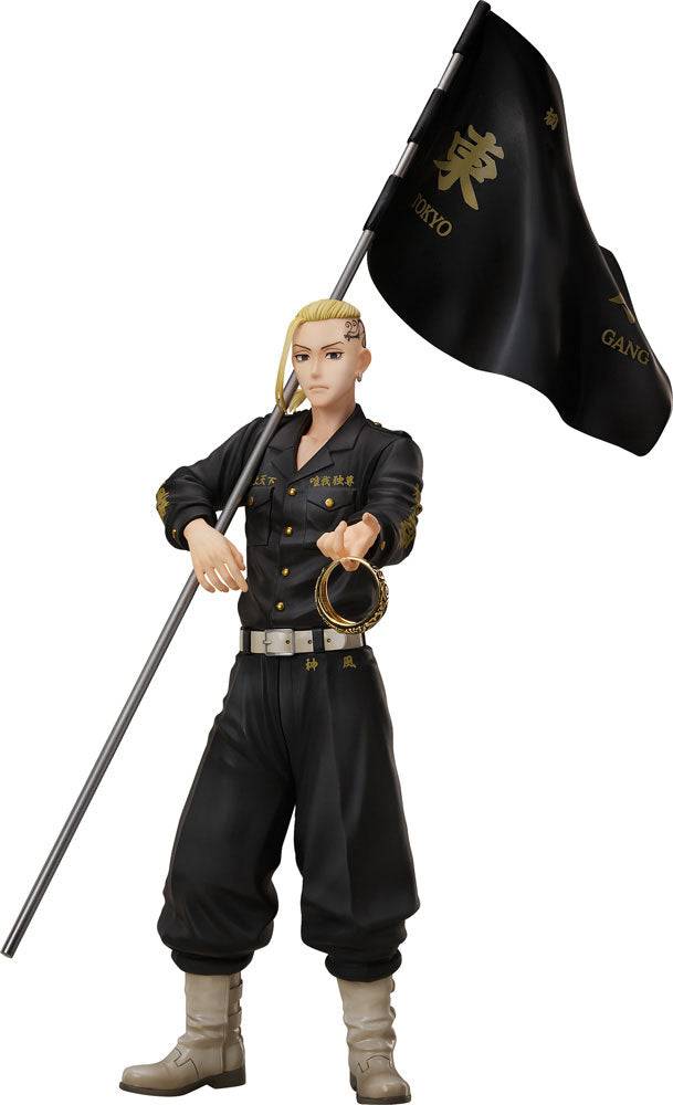 SU ORDINAZIONE Tokyo Revengers PVC Statue & Ring Set 1/8 Ken Ryuguji 30 cm - Ring Size 13 *PREZZO SPECIALE*