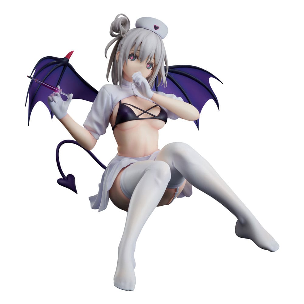 SU ORDINAZIONE Azur Lane PVC Statue 1/4 Manchester: Midnight Devil in White 18 cm *PREZZO SPECIALE*