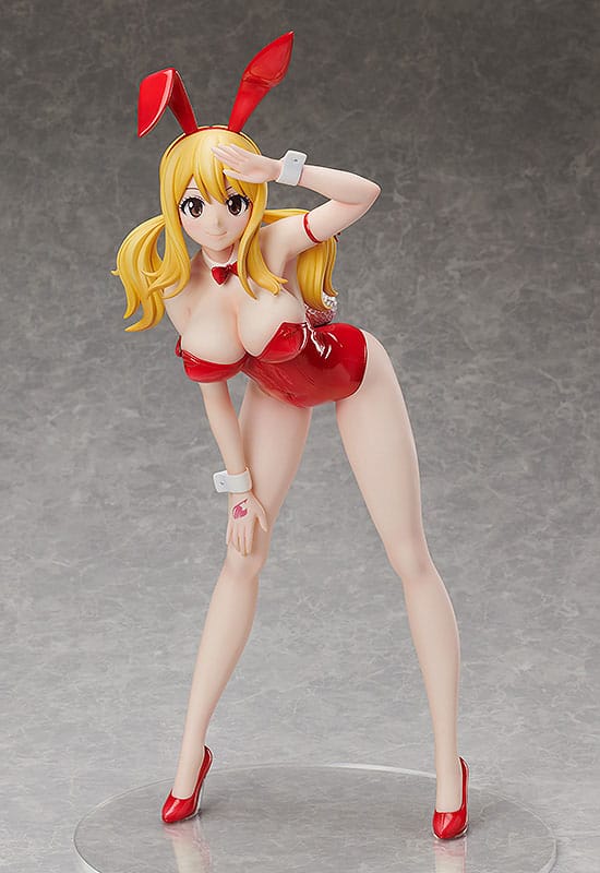 PREORDINE ESAURITO Fairy Tail PVC Statue 1/4 Lucy Heartfilia: Bare Leg Bunny Ver. 41 cm