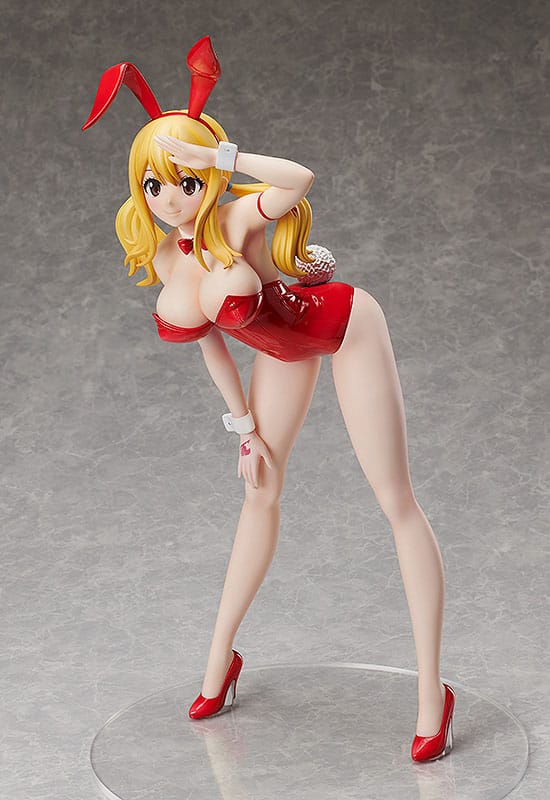 PREORDINE ESAURITO Fairy Tail PVC Statue 1/4 Lucy Heartfilia: Bare Leg Bunny Ver. 41 cm